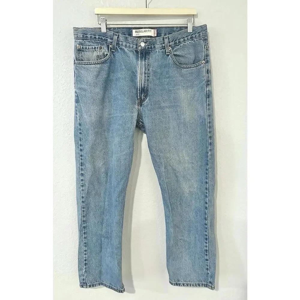 Vintage Men’s Levis 505 Jeans W38 X L30 (Blue Denim) Regular Fit